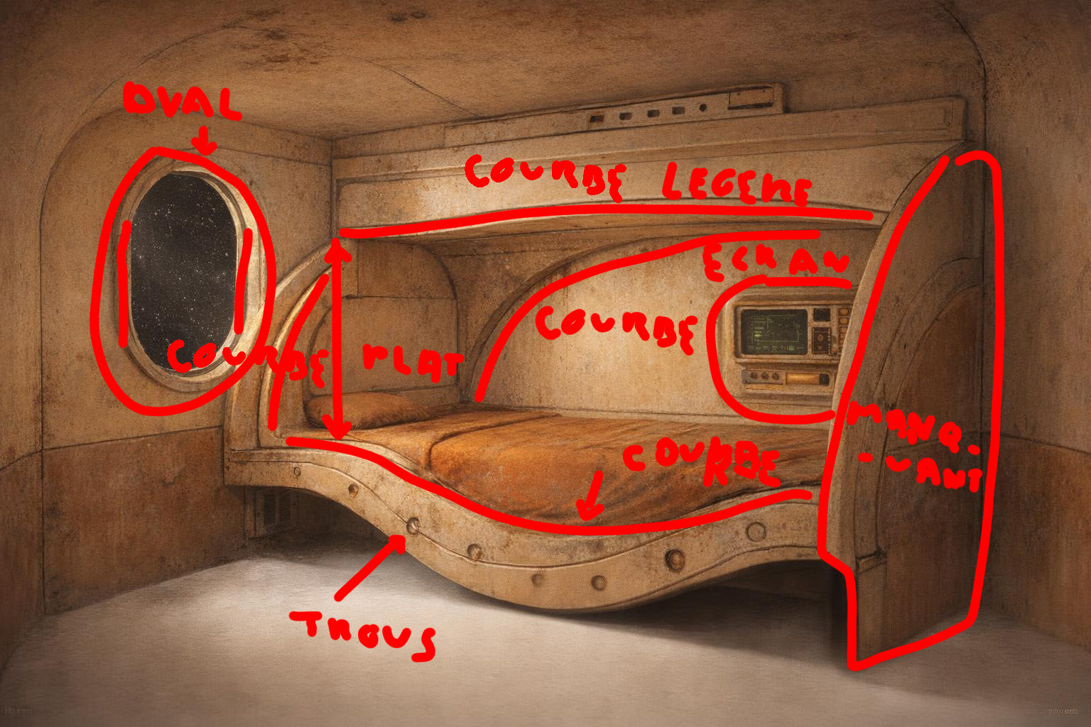 Imaginer les décors